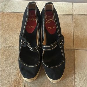 Christian Louboutin Mallorca espadrilles size 36,